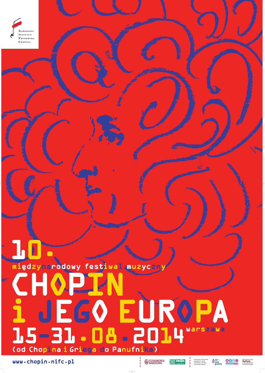 Plakat Festiwalu „Chopin i jego Europa” (źródło: materiały prasowe organizatora)