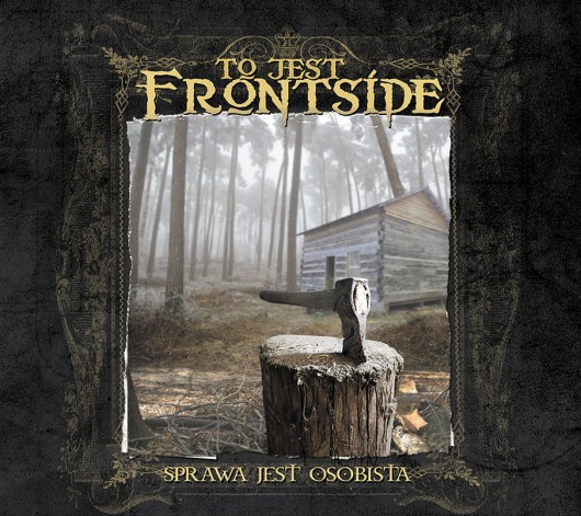 Okładka najnowszej płyty zespołu Frontside, „Sprawa jest osobista” (źródło: materiały prasowe wydawcy)