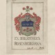 Ekslibris Heinricha Wilhelma Rosenberga, ok. 1750 r. Z zasobu Archiwum Państwowego w Gdańsku (źródło: materiały prasowe)