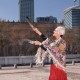 Fot. Katarzyna Majak, Maria, rytuał oczyszczania miasta, kadr z video (źródło: materiały prasowe organizatora)