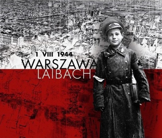 Okładka nowego minialbumu zespołu Laibach –  „1 VIII 1944. Warszawa” (żródło: materiały prasowe wydawcy)