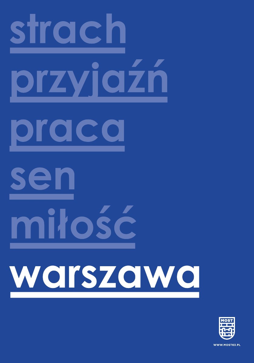 „Most63” – plakat (źródło: materiały prasowe)