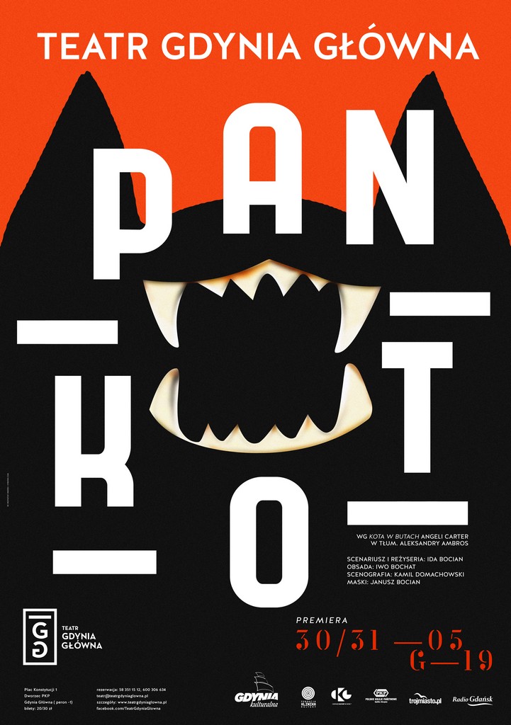 „Pan Kot", reż. Ida Bocian, plakat (źródło: materiały prasowe organizatora)