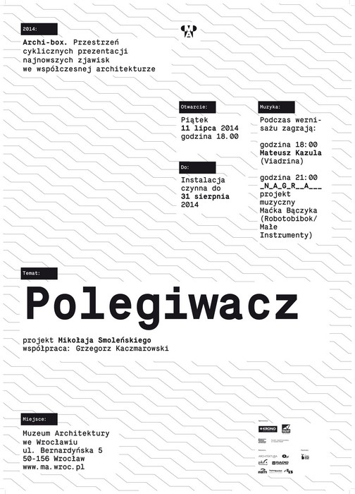 Archi-box, odsłona szósta: Polegiwacz (źródło: materiały prasowe organizatora)