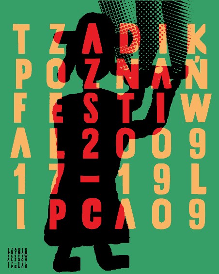 Tzadik Poznań Festival, plakat z poprzedniej edycji (źródło: materiały prasowe organizatora)