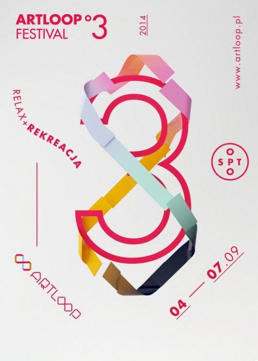 „03 ARTLOOP Festival”, plakat (źródło: materiały prasowe)