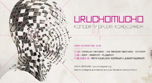 Baner cyklu koncertów „Uruchomucho”, (źródło: materiał prasowe organizatora)