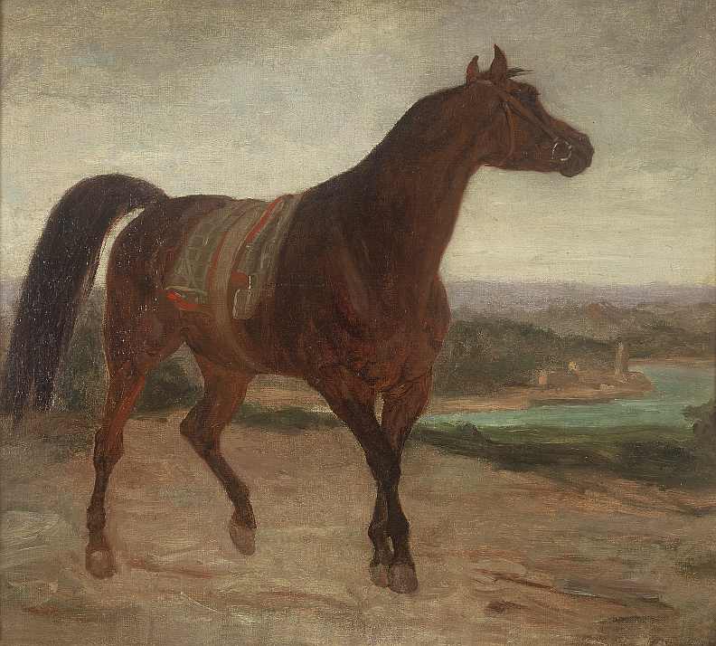 Henryk Rodakowski „Gniady koń”, 1867–1870 (źródło: materiały prasowe)