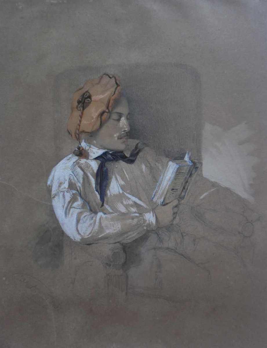 Henryk Rodakowski „Portret młodego mężczyzny w berecie”, 1843 (źródło: materiały prasowe)