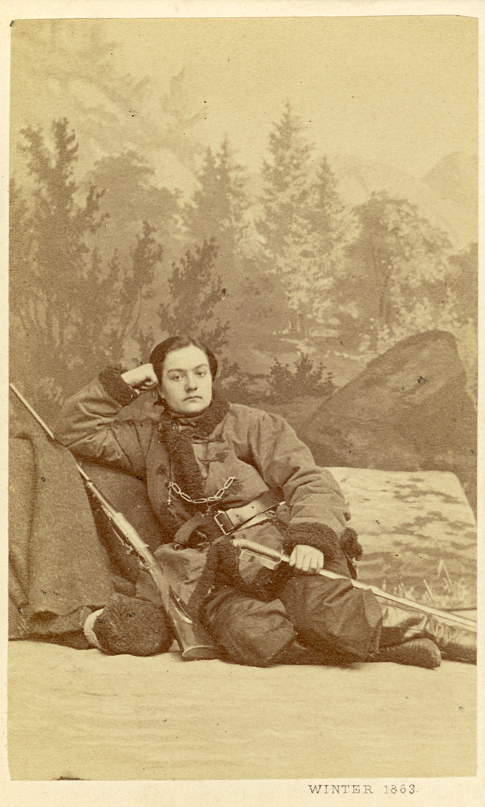 Henryka Pustowojtówna, fot. Moritz Ludwig Winter, Praga, 1863 r. (źródło: materiały MHK)
