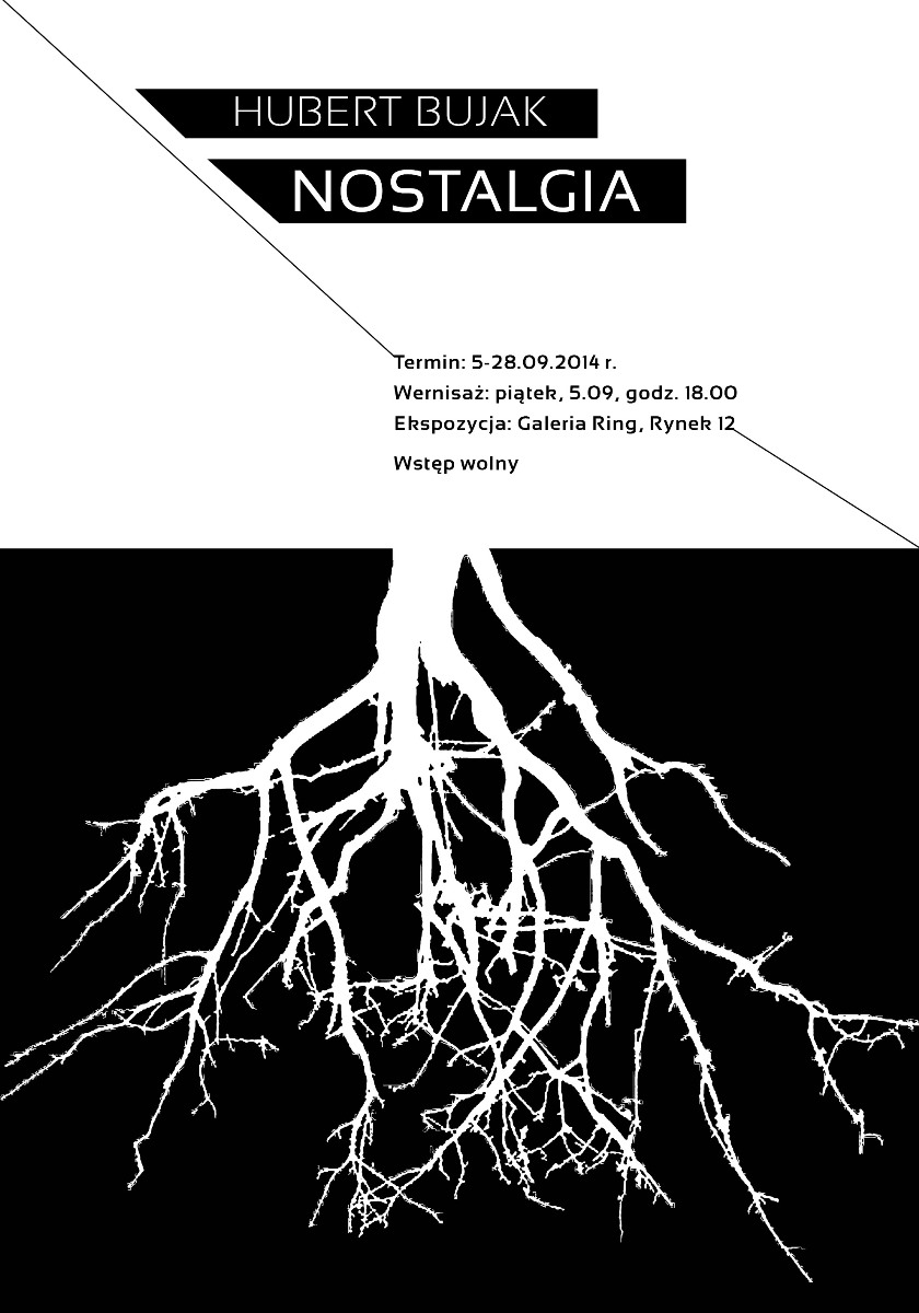 Hubert Bujak „Nostalgia” – plakat (źródło: materiały prasowe)