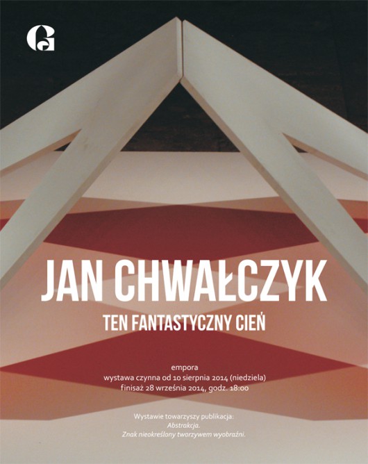 Jan Chwałczyk „Ten fantastyczny cień” – plakat (źródło: materiały prasowe) 