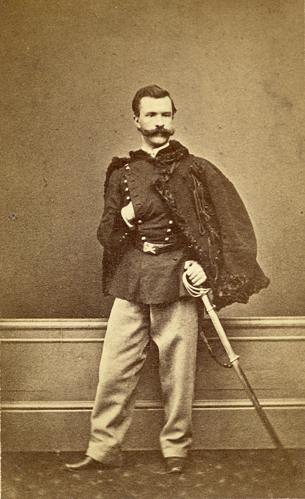 Marian Langiewicz, fot. nieznany, 1863 r. (źródło: materiały MHK)