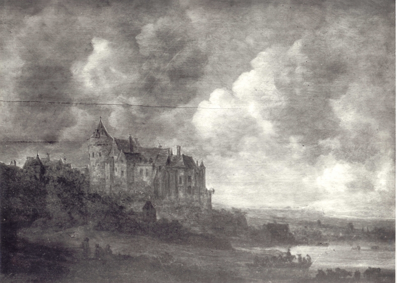 Jan Josephszoon van Goyen „Pejzaż z zamkiem” (źródło: materiały prasowe)