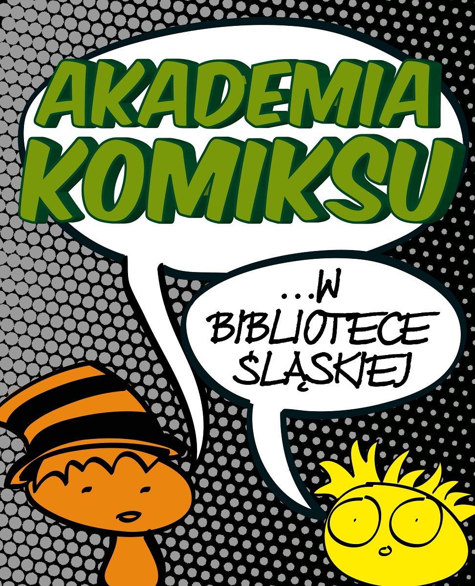 Akademia Komiksu, plakat, (źródło: materiały prasowe organizatora)