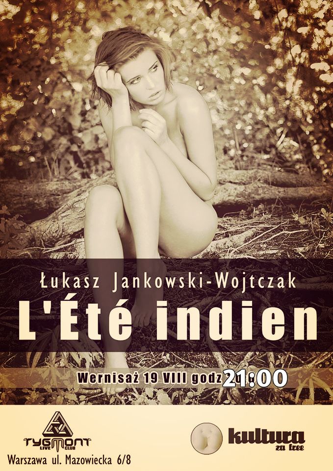 Plakat wystawy „L'Été indien”, (źródło: materiały prasowe organizatora)