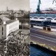 Powitanie statku MS Piłsudzki w 1936 r. vs. Dworzec Morski w. 2014 r. (źródło: materiały prasowe Muzeum Emigracji)