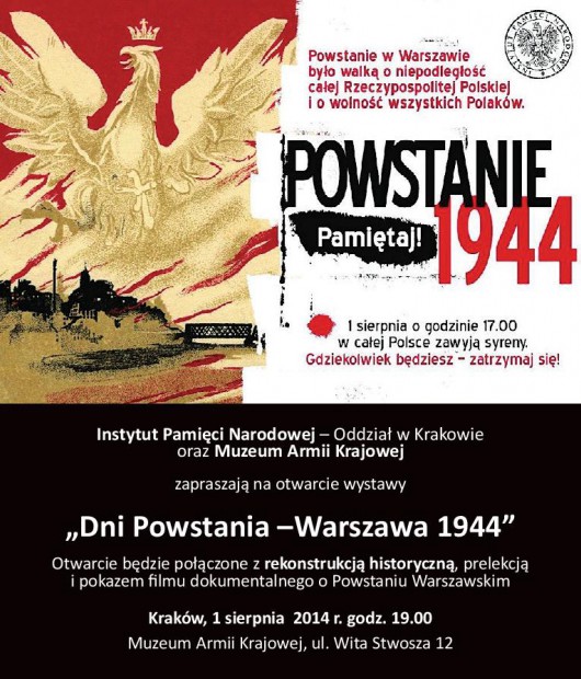Powstanie Warszawskie – anons (źródło: materiały prasowe)