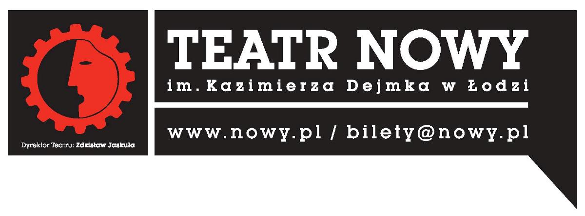 Teatr Nowy im. Kazimierza Dejmka w Łodzi – logo (źródło: materiały prasowe)