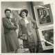 Teresa Żarnower i Peggy Guggenheim z wystawy „16 Gouaches”, z dedykacją dla Annalee i Barnetta Newmanów, Muzeum Sztuki w Łodzi (źródło: materiały prasowe)