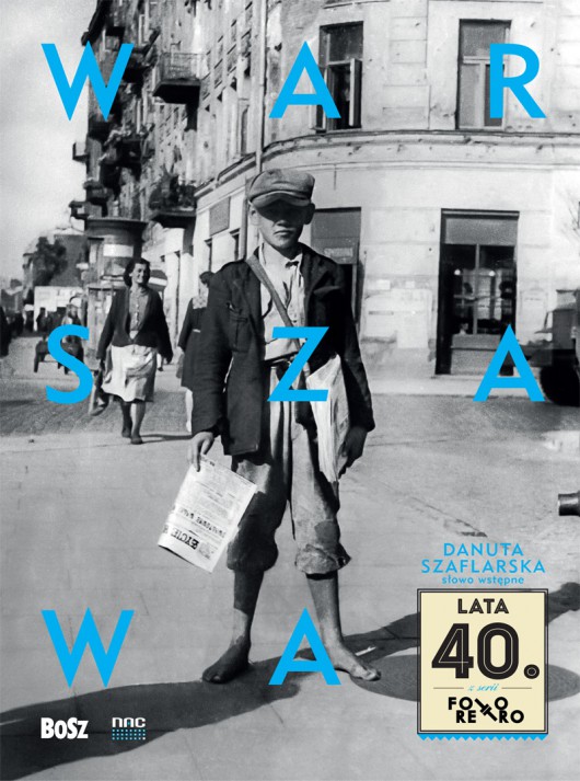 „Warszawa lata 40.” – okładka (źródło: materiały prasowe)