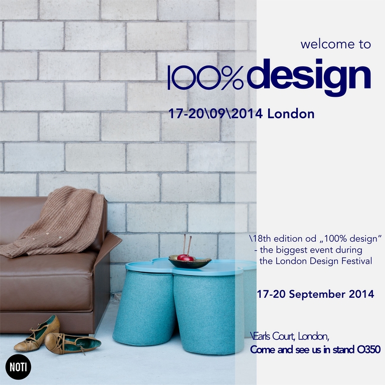 „100 % Design” w ramach London Design Festival, plakat (źródło: materiały prasowe)