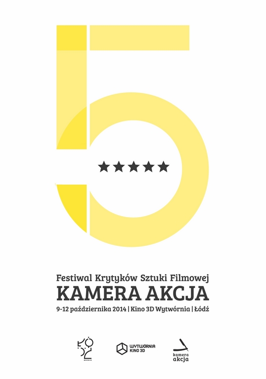 5 Festiwal Kamera Akcja, plakat (źródło: materiały prasowe organizatora)
