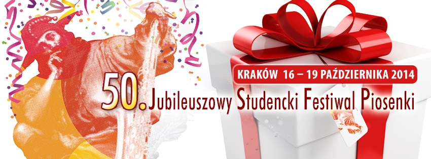 50. Jubileuszowy Studencki Festiwal Piosenki – Krakowski Festiwal Piosenki (źródło: materiały prasowe organizatora)