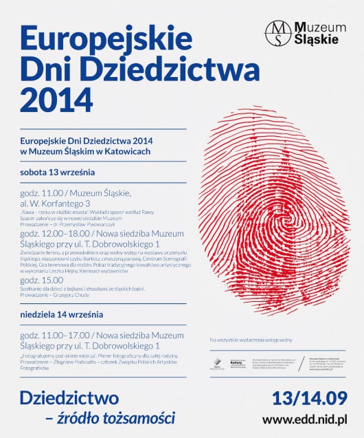 Europejskie Dni Dziedzictwa – plakat (źródło: materiały prasowe)