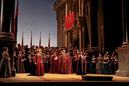 Kadr z opery „Otello”, (źródło: materiały prasowe organizatora) 