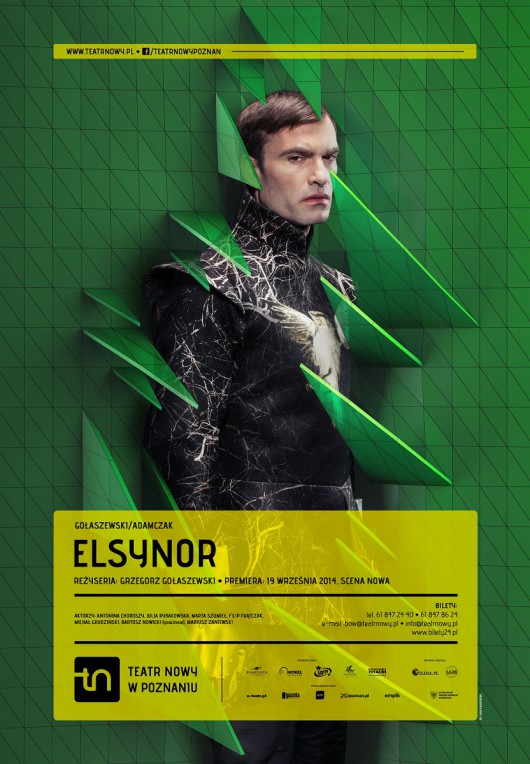 Plakat przedstawienia „Elsynor”, (źródło: materiały prasowe organizatora)