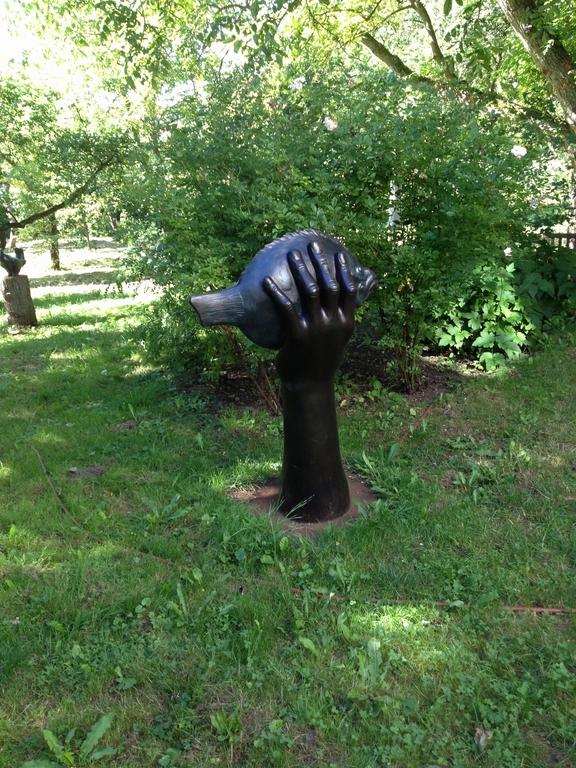 Günter Grass – „Turbot pochwycony”, rzeźba, brąz (źródło: materiały prasowe organizatora)