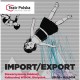 Plakat spektaklu „Import/Export”, (źródło: materiały prasowe organizatora)