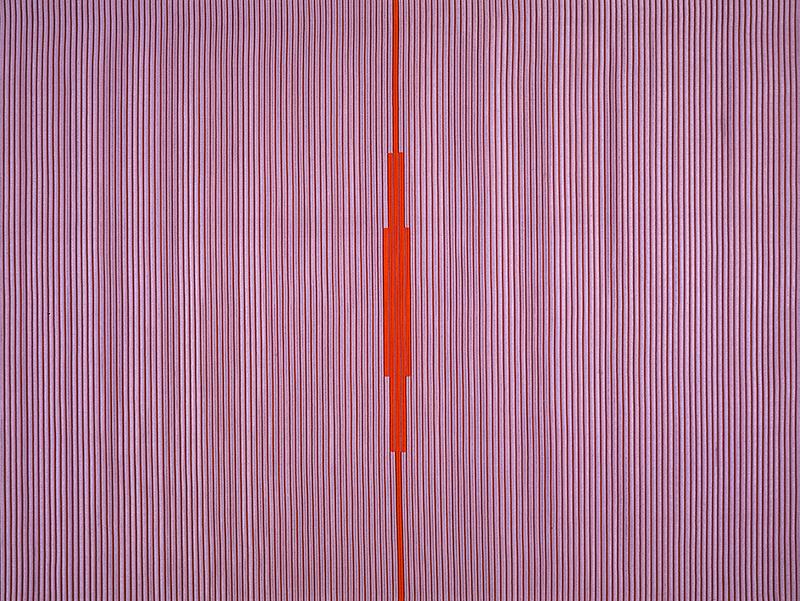 Javier Fernandez, „Lila Orange”, 333x250 cm, 1994 (źródło: materiały prasowe organizatora)