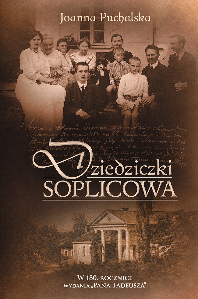 Joanna Puchalska „Dziedziczki Soplicowa” – okładka (źródło: materiały prasowe)