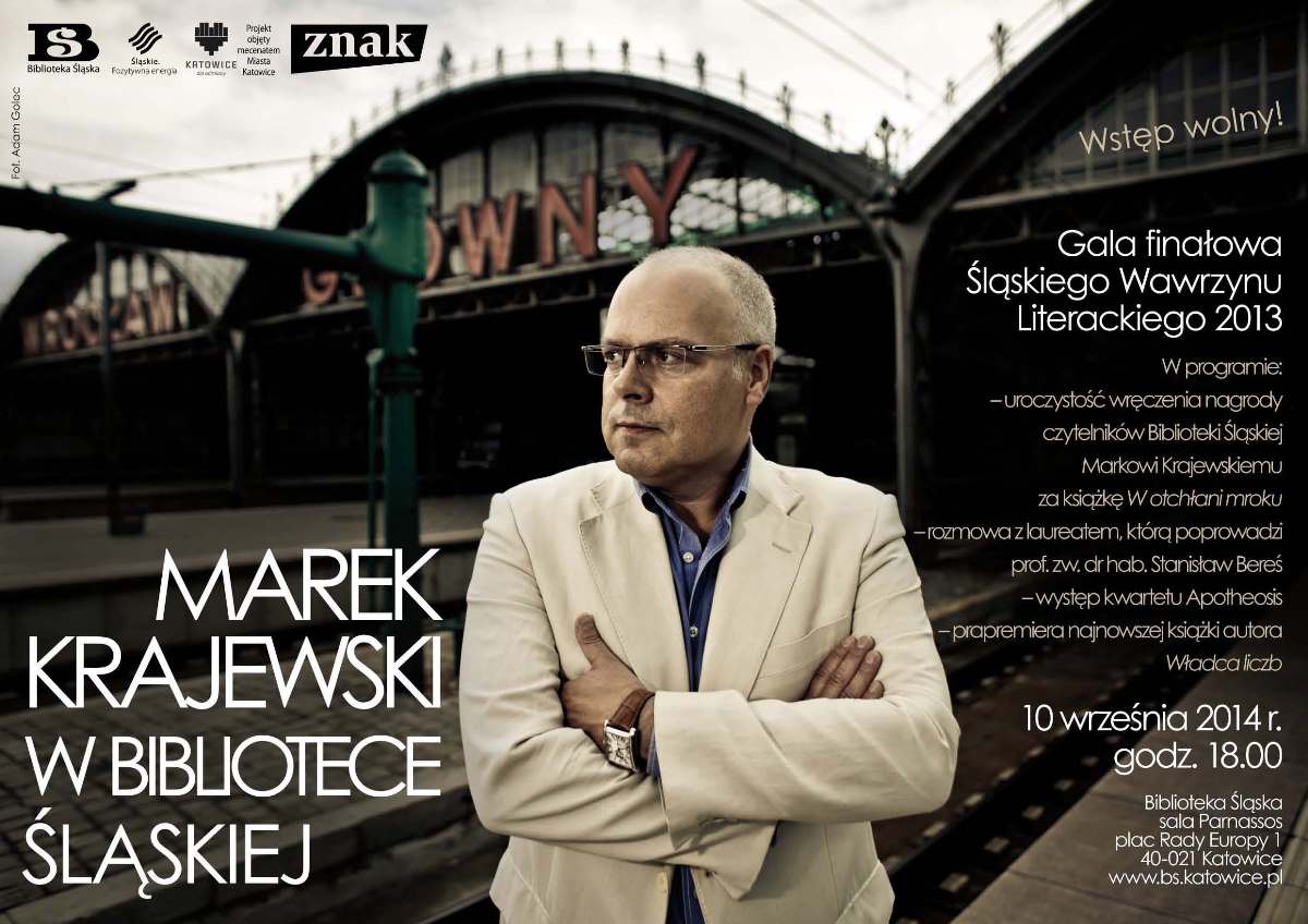 Śląski Wawrzyn Literacki dla Marka Krajewskiego – gala finałowa nagrody (źródło: materiały prasowe)