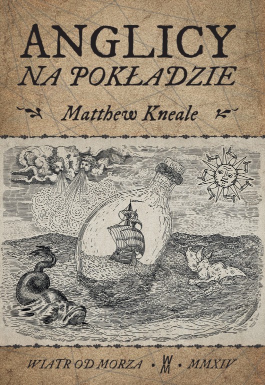 Matthew Kneale „Anglicy na pokładzie” – okładka (źródło: materiały prasowe)