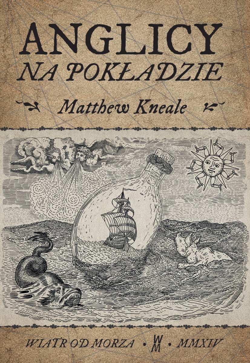 Matthew Kneale „Anglicy na pokładzie” – okładka (źródło: materiały prasowe)