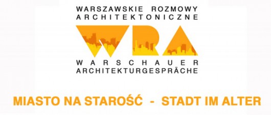 Logo „Warszawskich Rozmów Architektonicznych”, (źródło: materiały prasowe organizatora)