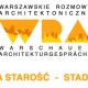 Logo „Warszawskich Rozmów Architektonicznych”, (źródło: materiały prasowe organizatora)