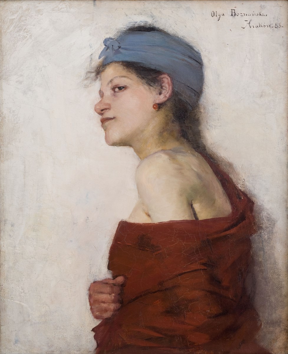 Olga Boznańska, „Portret kobiety (Cyganka)”, 1888 ,wł. Muzeum Narodowe w Krakowie (źródło: materiały prasowe organizatora)