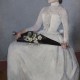 Olga Boznańska, „Ze spaceru (Dama w białej sukni)”, 1889, wł. Muzeum Narodowe w Krakowie (źródło: materiały prasowe organizatora)