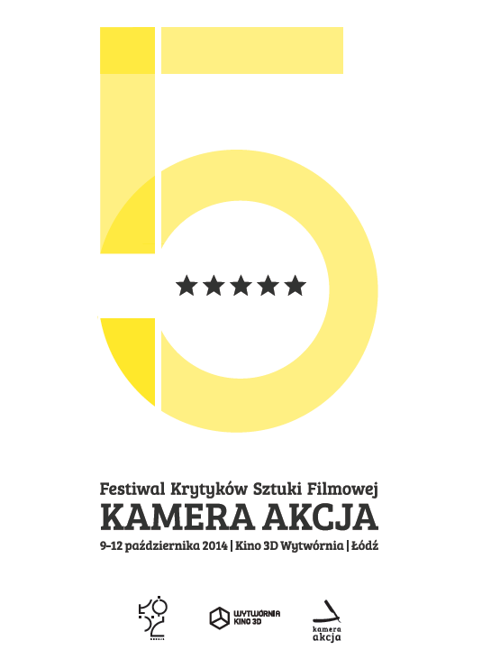 Plakat 5. Festiwalu Kamera Akcja, (źródło: materiały prasowe organizatora)