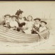 Robert Schmidt, „Dzieci z Babcią w łódce – fotografia atelierowa”, 1893, odbitka z negatywu szklanego (źródło: materiały prasowe organizatora)