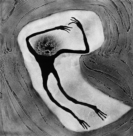 Roger Ballen, „M no 3”, 2009, z cyklu „Apparations” (źródło: materiały prasowe organizatora)