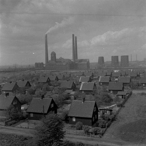 Stanisław Jakubowski, „Osiedle w Szombierkach”, lata 60. XX w. (źródło: materiały prasowe organizatora)