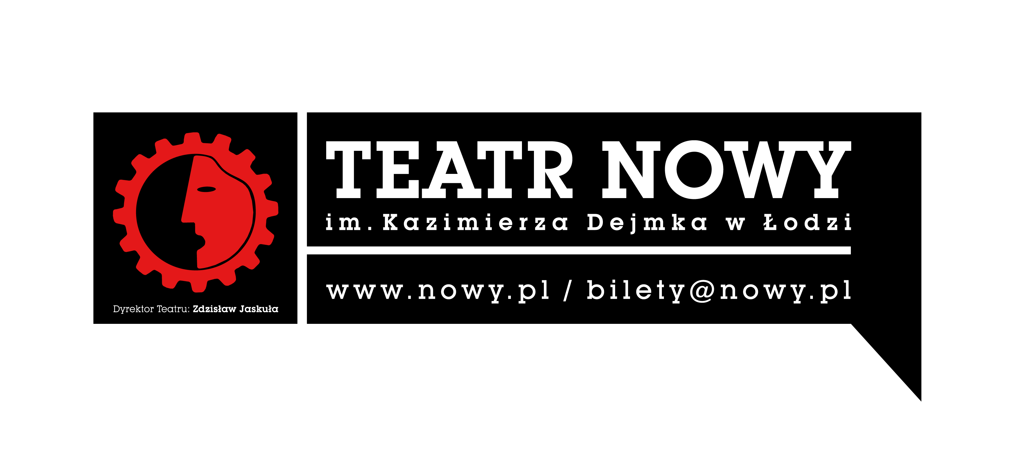 Teatr Nowy im. Kazimierza Dejmka w Łodzi, logo (źródło: materiały prasowe organizatora)