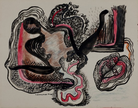 Teresa Żarnower, „Kompozycja”, 1947. Z kolekcji Muzeum Sztuki w Łodzi (źródło: materiały prasowe organizatora)