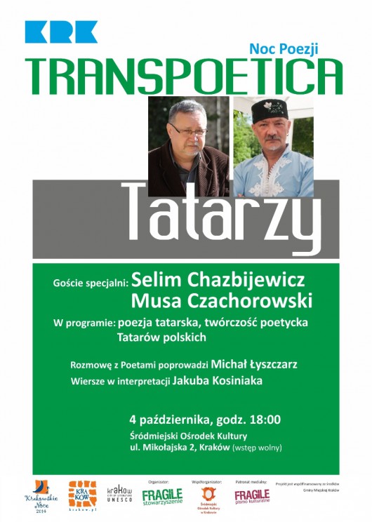 „Transpoetica: Tatarzy” – plakat (źródło: materiały prasowe)