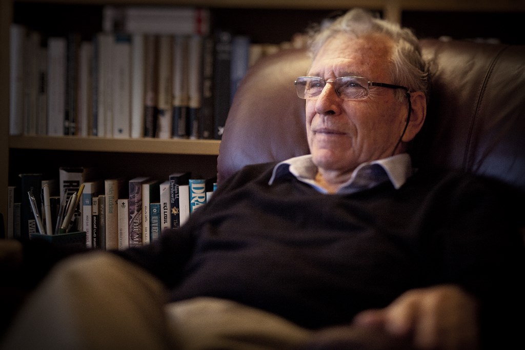 Amos Oz, fot. Uzi Varon (źródło: materiały prasowe)